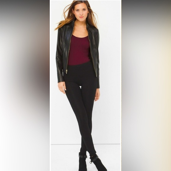 WHBM Solution Ponte Instantly Slimming Leggings | Sz XXS Long - Picture 2 of 9